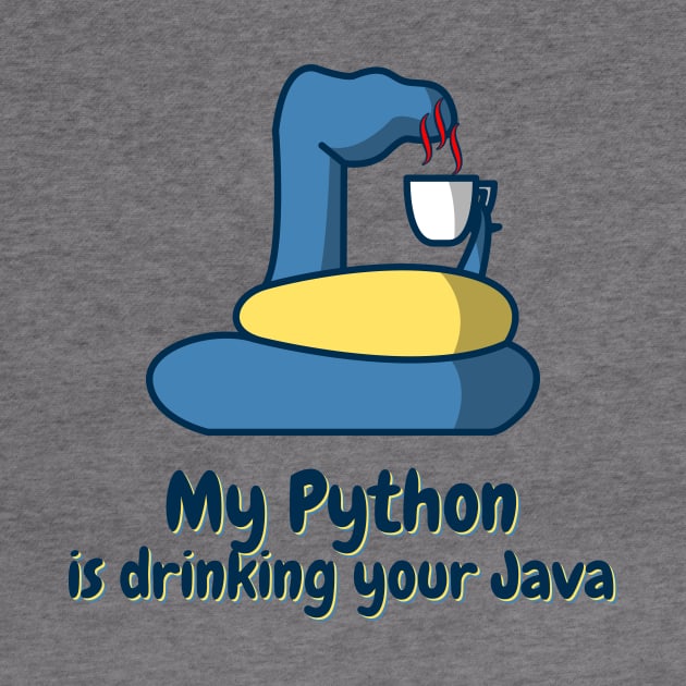 my python is drinking your java by Reesh